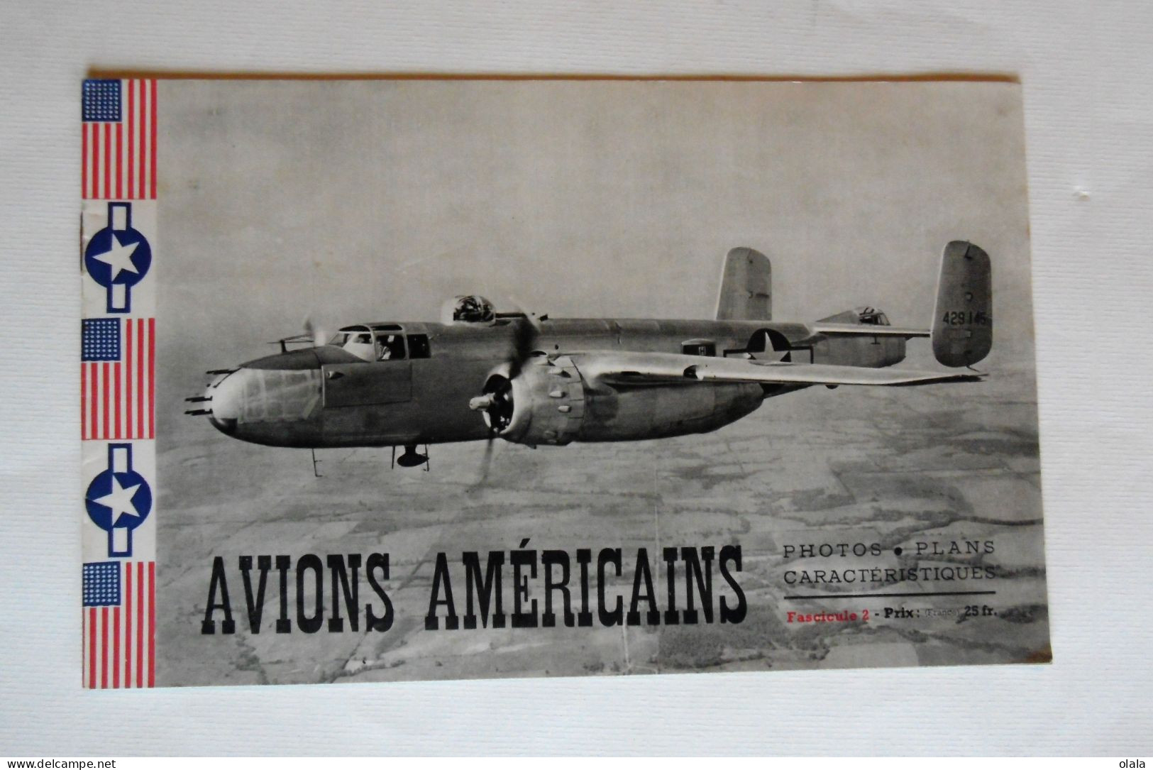 Avions Américains Fascicule 2  Photos. Plans Caractéristiques 1946 - Aviation