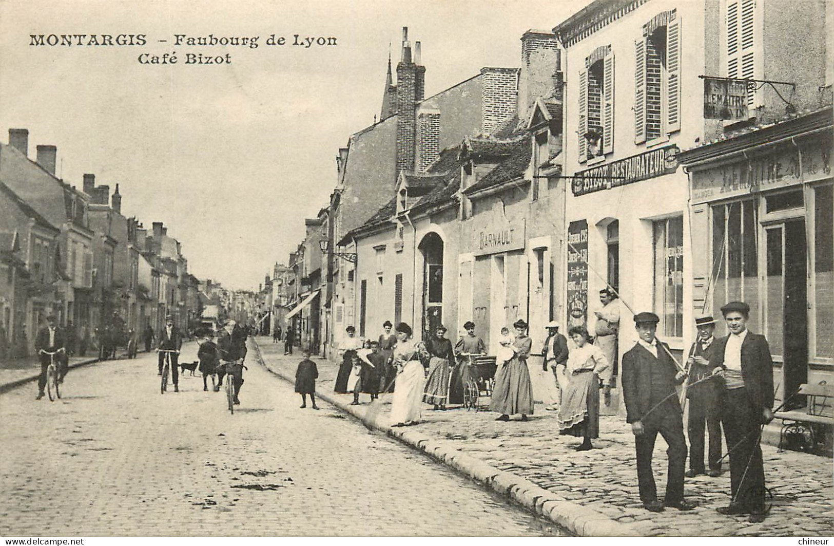 MONTARGIS FAUBOURG DE LYON CAFE BIZOT  - Montargis