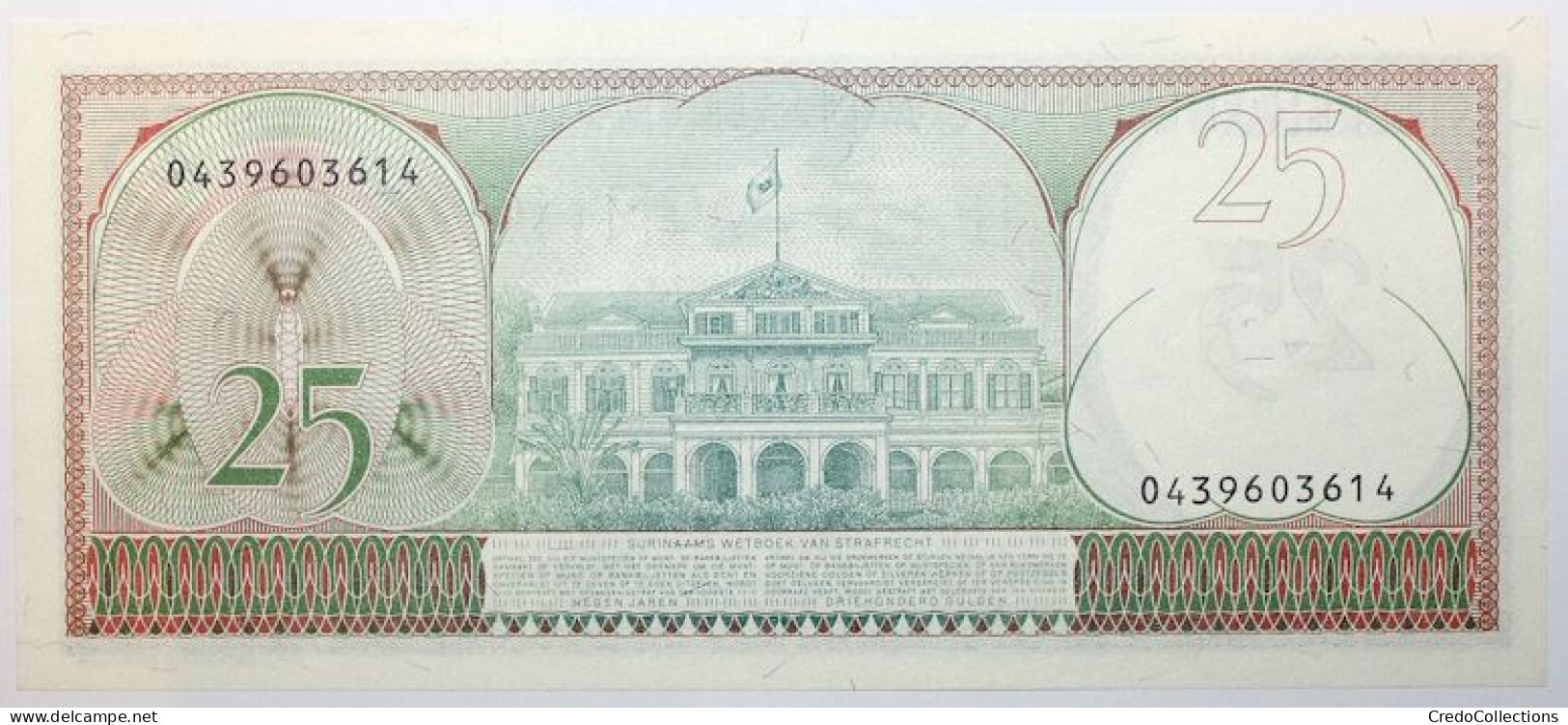 Surinam - 25 Gulden - 1985 - PICK 127b - NEUF - Suriname