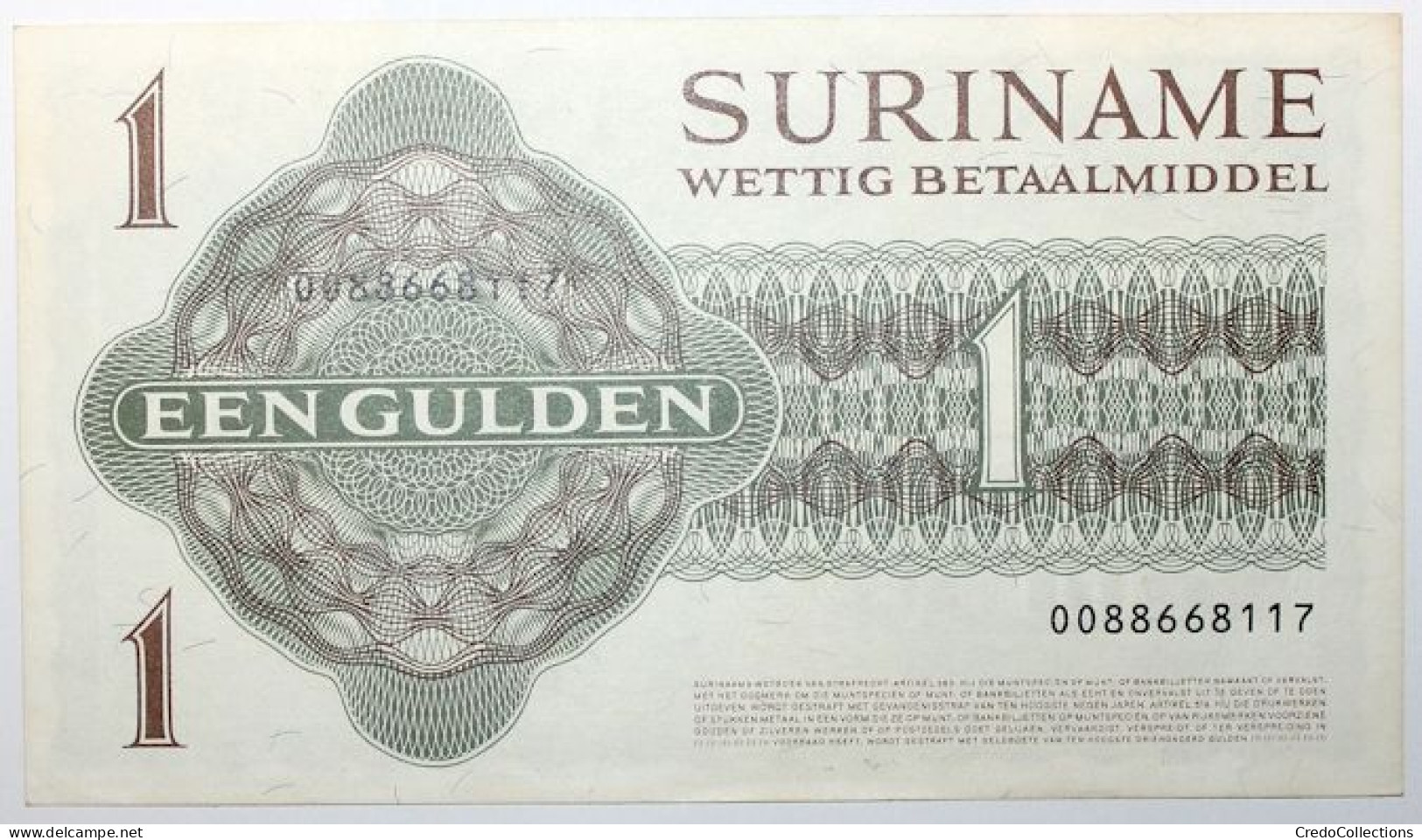 Surinam - 1 Gulden - 1986 - PICK 116i - SPL - Surinam