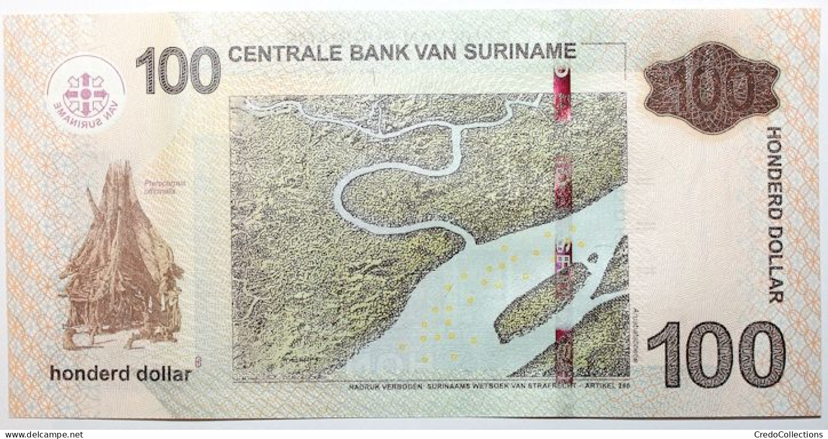 Surinam - 100 Dollars - 2020 - PICK 166e - NEUF - Surinam