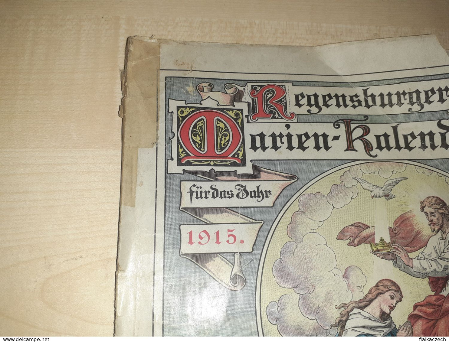 Regensburger Marien-Kalender, 1915, Regensburg Und Rom - Kalenders