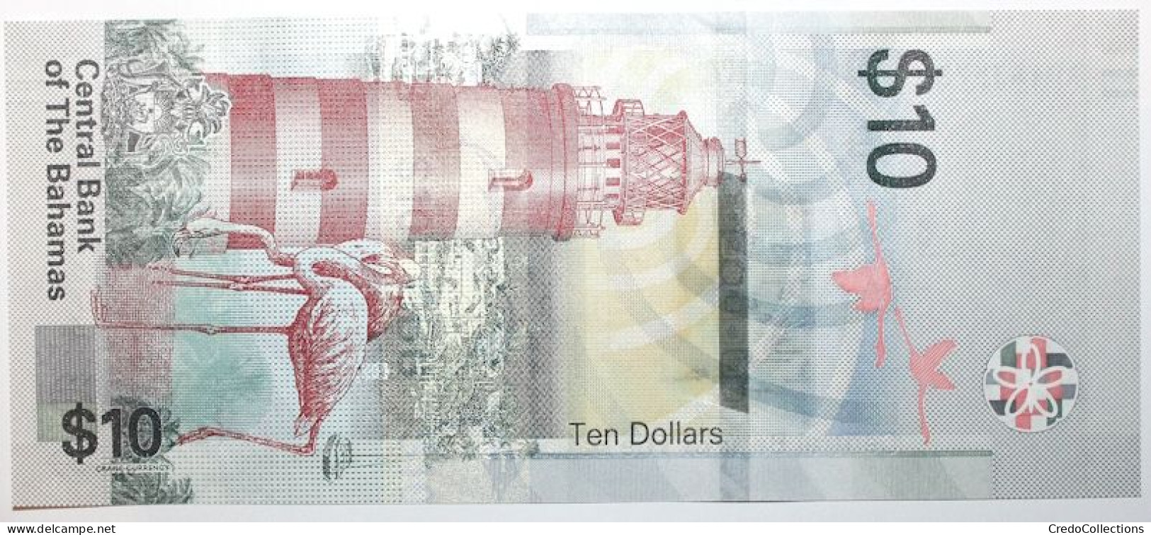 Bahamas - 10 Dollars - 2022 - PICK 87a - NEUF - Bahama's