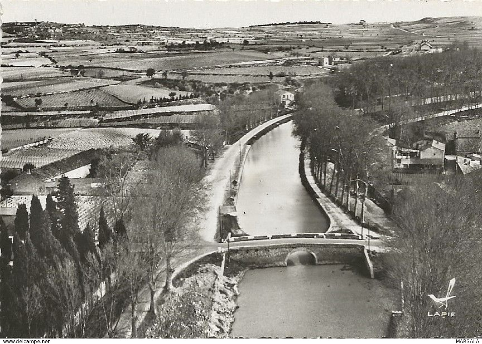 CPSM Capestang  Canal Du Midi - Capestang