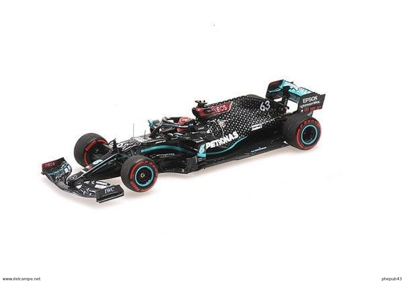 Mercedes-AMG W11 EQ Performance - George Russell - 9th Sakhir GP FI 2020 #63 - Minichamps - Minichamps