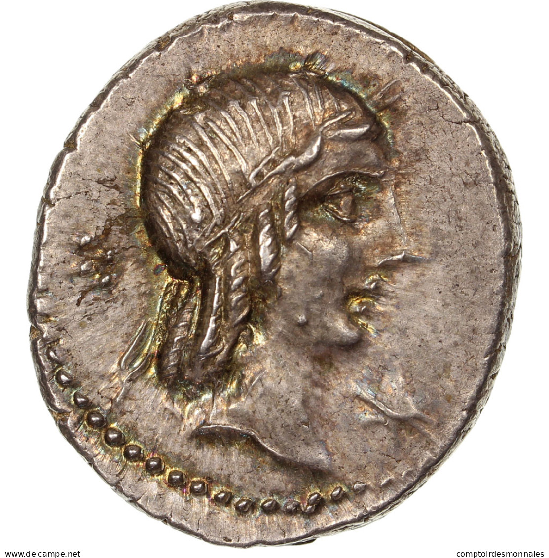 Monnaie, Calpurnia, Denier, 90 BC, Rome, SUP+, Argent, Crawford:340/1 - République (-280 à -27)