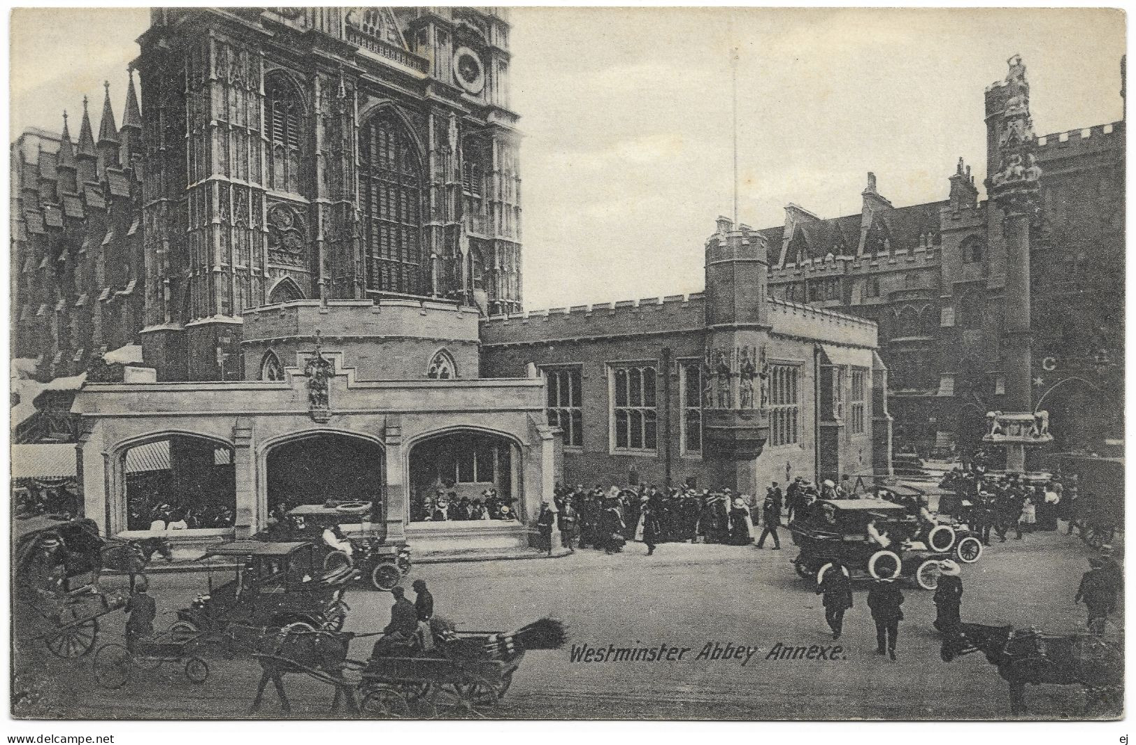 Westminster Abbey Annexe London Unused C1920 - Valentine's - Westminster Abbey