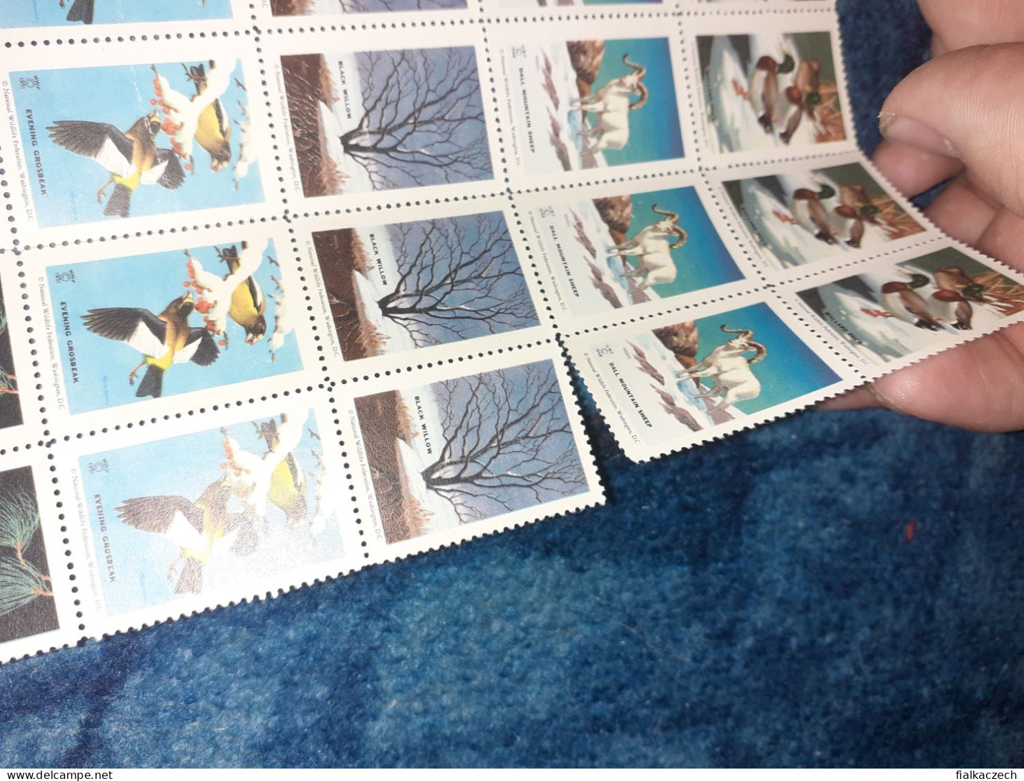 National Wildlife Federation, Stamps, 1951, 1957, 1958 Serie - US, United States, Washington DC, Nature, Animal, Flower - Nuevos