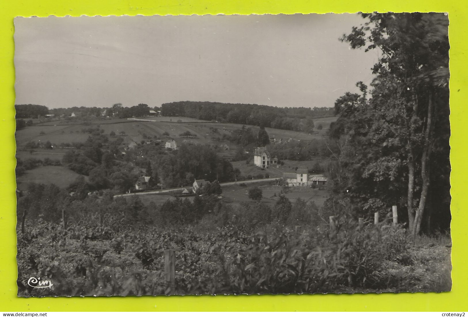 41 MOLINEUF Vers Herbault Vue Générale Sur NERVAULT Et LE BAIGNON VOIR DOS - Herbault