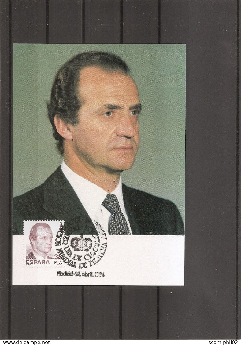 Espagne - Famille Royale - Roi JuanCarlos ( CM De 1984 à Voir) - Tarjetas Máxima