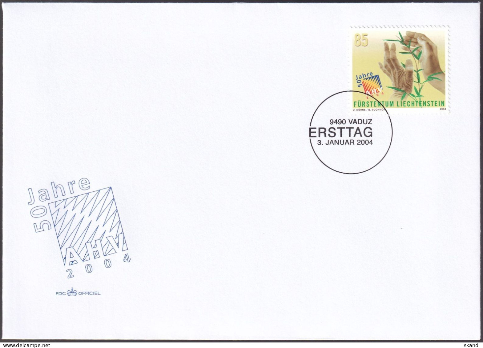 LIECHTENSTEIN 2004 Mi-Nr. 1339 FDC - FDC