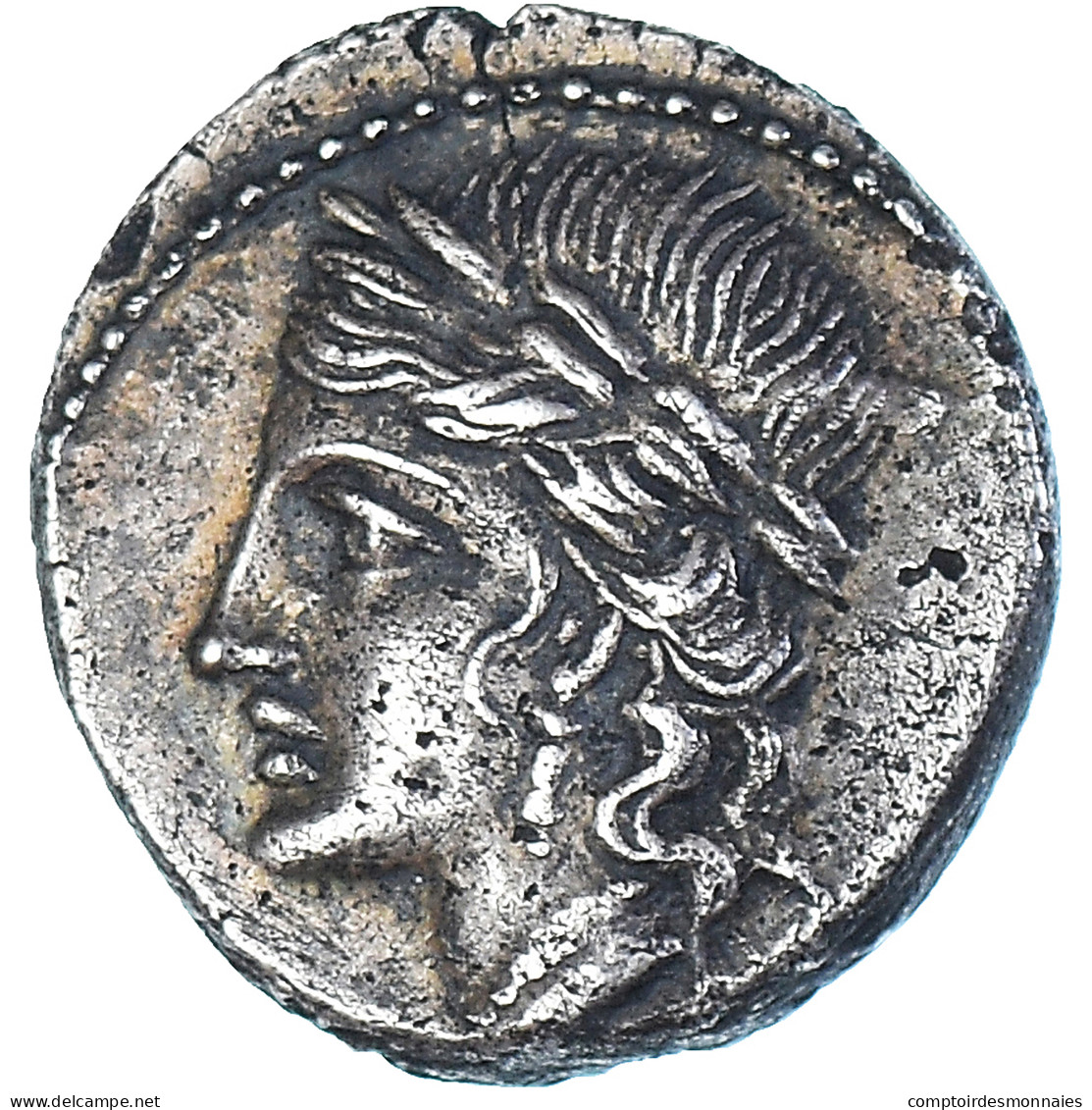 Monnaie, Marsic Confederation, Denier, 90-88 BC, Corfinium, SUP, Argent, HN - Republiek (280 BC Tot 27 BC)