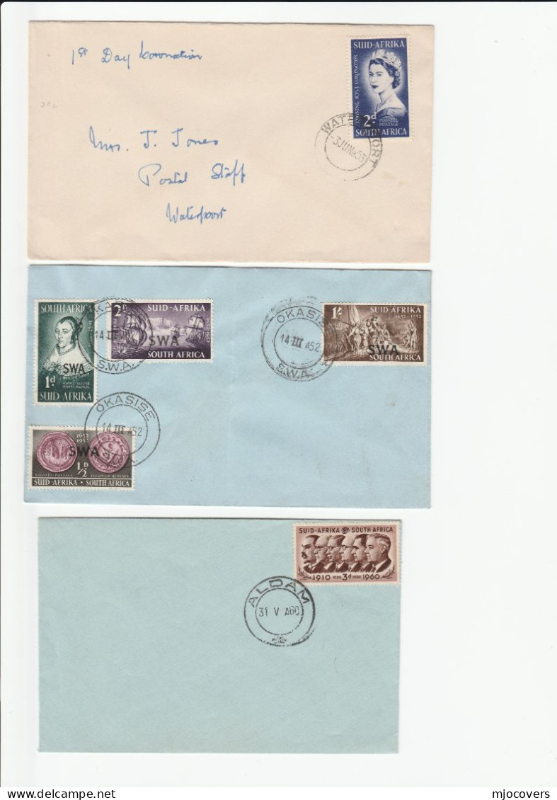 1953-1962 SOUTH AFRICA Covers FDCs  Stamps Cover Fdc - FDC