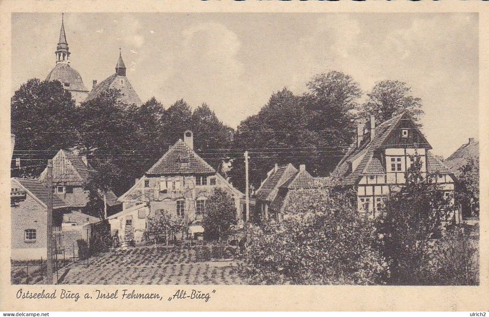 AK Ostseebad Burg A. Insel Fehmarn - Alt-Burg - Ca. 1930 (65051) - Fehmarn