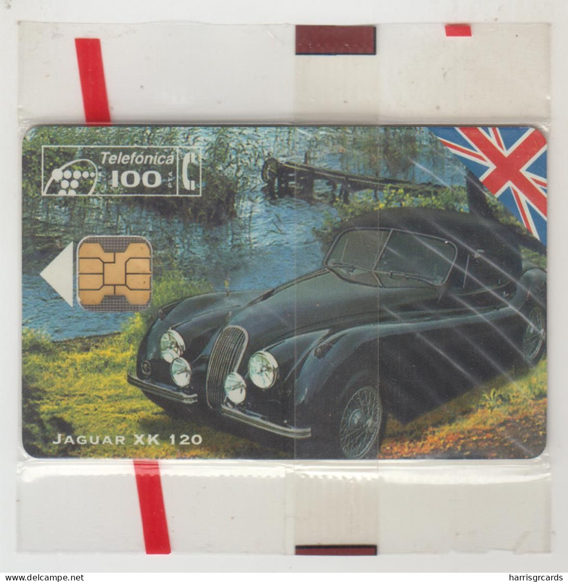 SPAIN - Jaguar XK 120 (Car), P-089, 11/94, Tirage 4.000, Mint - Emissioni Private