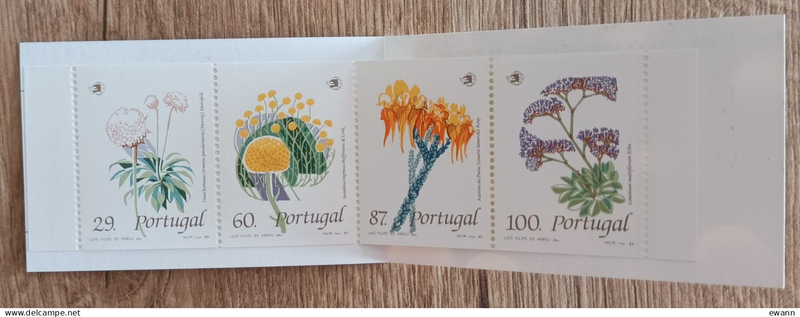 Portugal - Carnet YT N°C1780a - Flore / Fleurs Sauvages - 1989 - Carnets