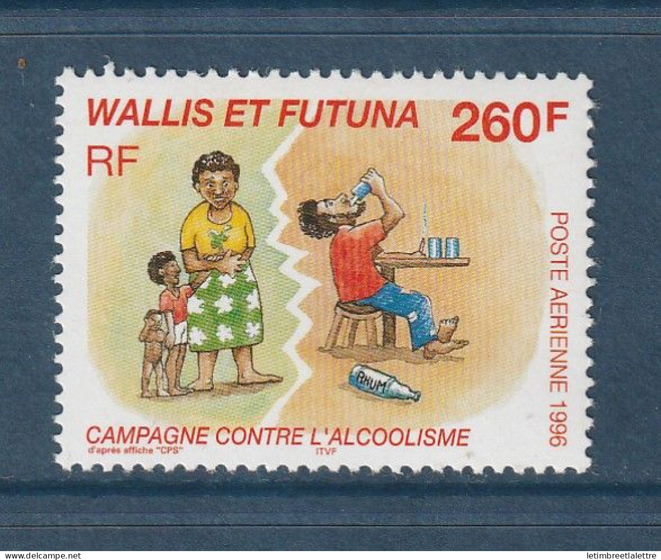Wallis Et Futuna - Poste Aérienne - YT N° 196 ** - Neuf Sans Charnière - 1996 - Ungebraucht