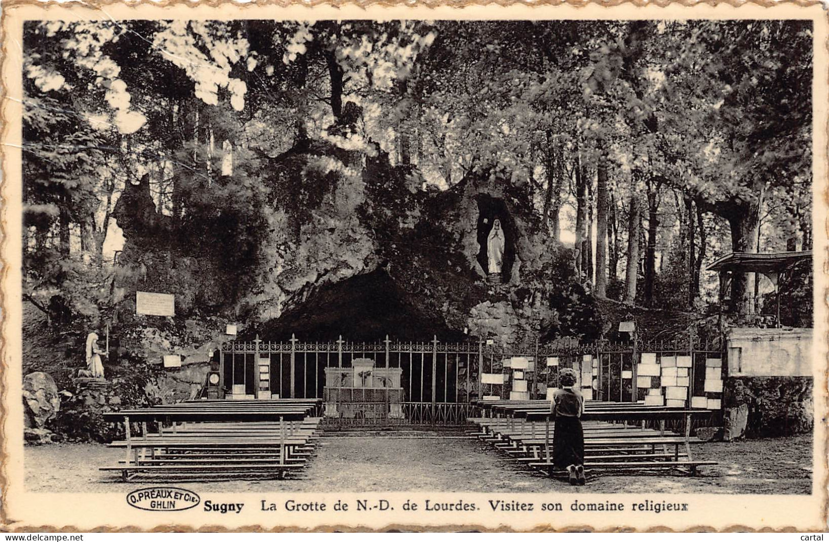 SUGNY - La Grotte De N.-D. De Lourdes.  Visitez Son Domaine Religieux - Vresse-sur-Semois