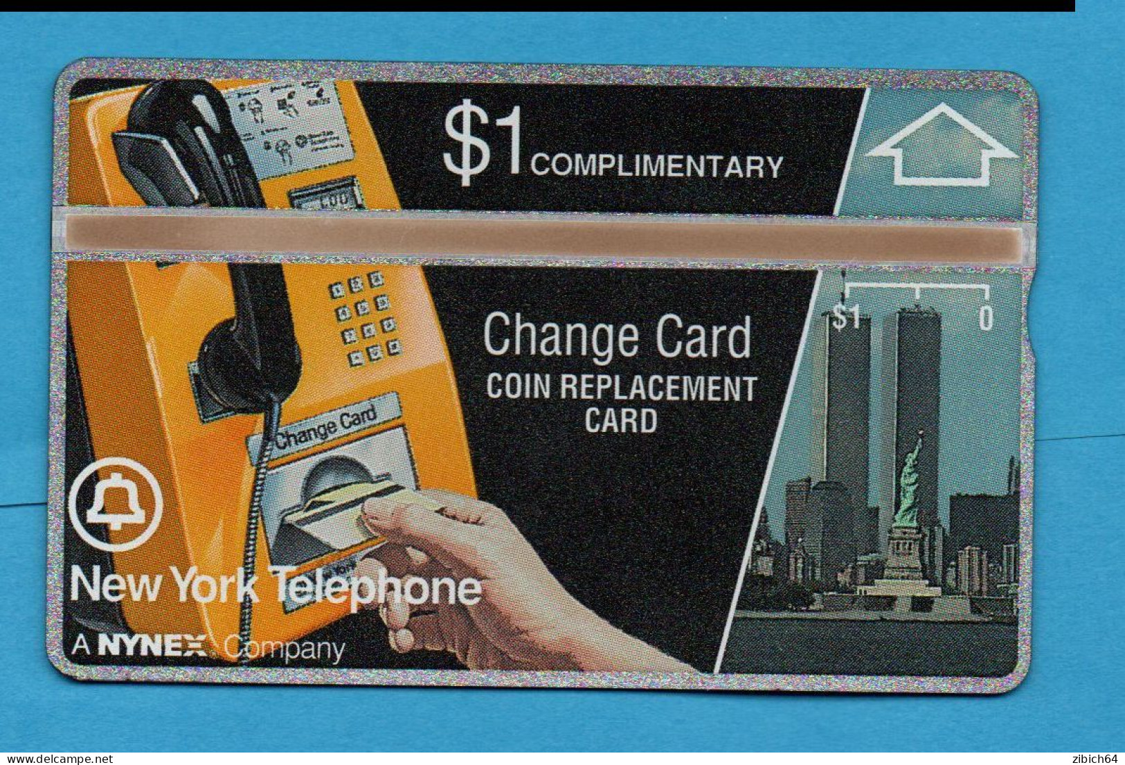 USA - Landis & Gyr Phonecard - RARE - [1] Hologrammkarten (Landis & Gyr)