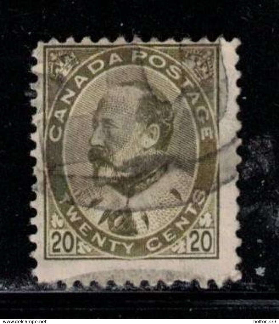 CANADA Scott # 94 Used - KEVII - Hinge Remnant - Ungebraucht