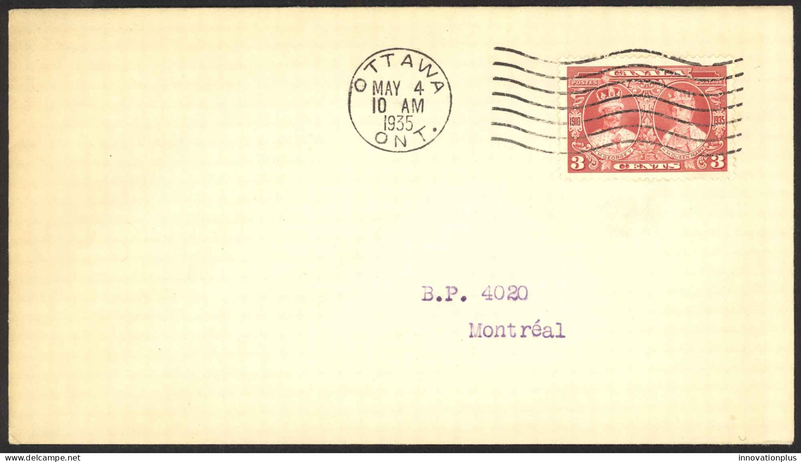 Canada Sc# 213 FDC (a) 1935 5.4 King George V Silver Jubilee - ....-1951