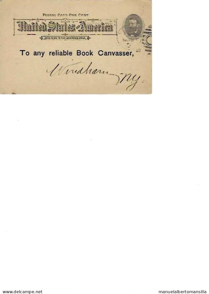 Postal Entier 1893 - Queens