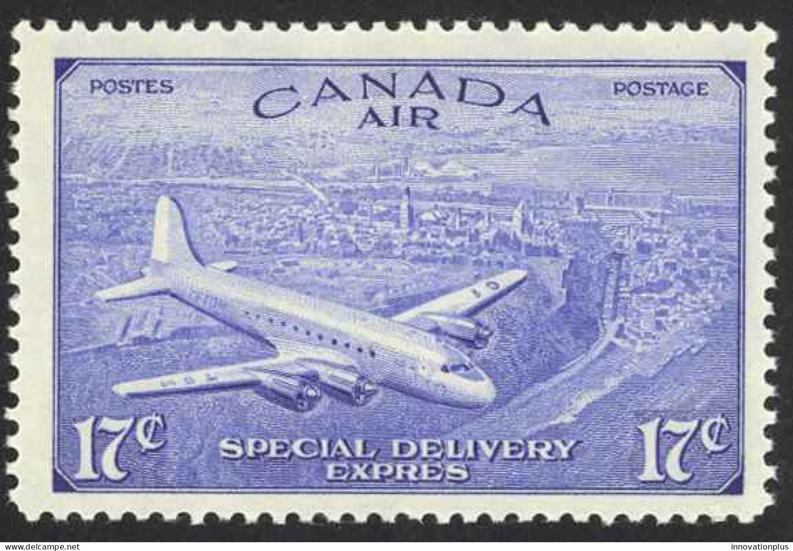 Canada Sc# CE3 MNH 1946 17c Air Mail Special Delivery - Posta Aerea: Espressi