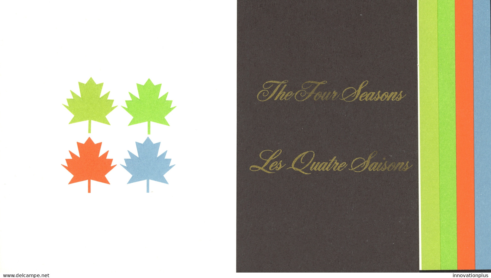 Canada Post Thematic Sc# 5 Mint 1971 4 Seasons - Pochettes Postales Annuelles