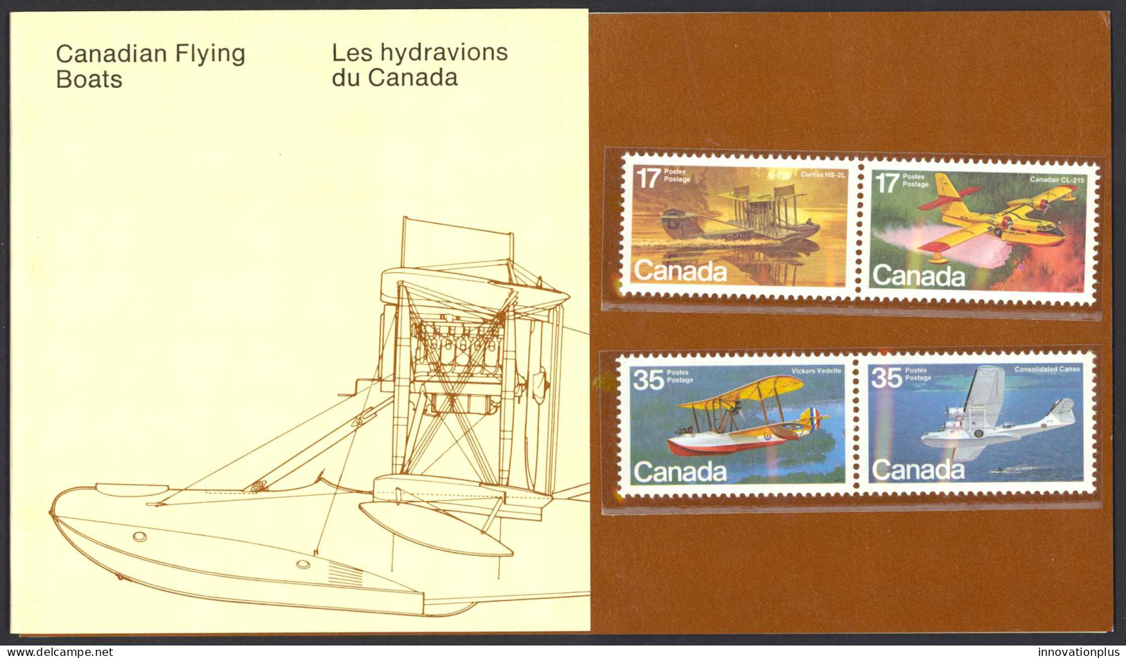 Canada Post Thematic Sc# 14 Mint 1979 Canadian Flying Boats - Jahressätze Der Kanad. Post