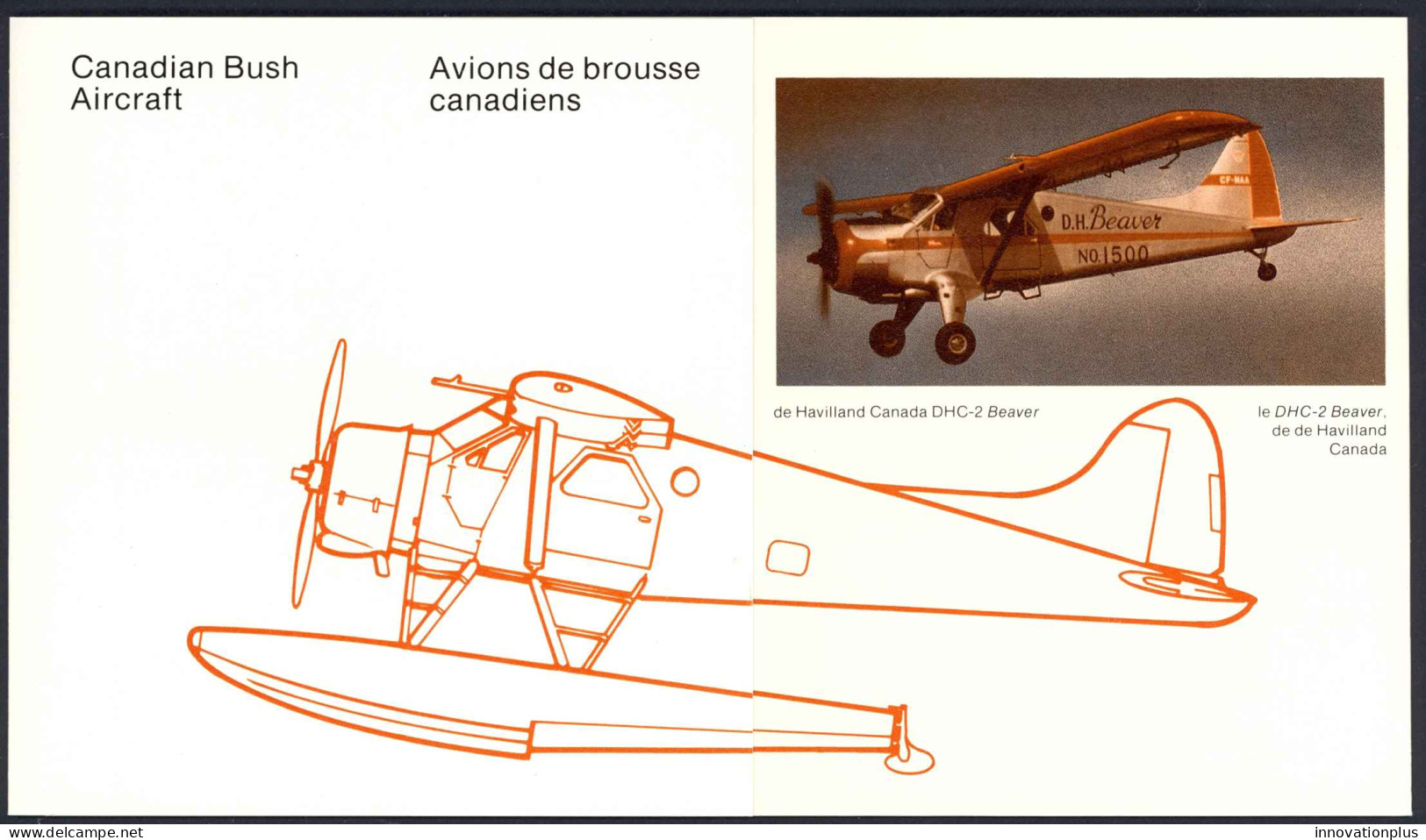 Canada Post Thematic Sc# 20 Mint 1982 Bush Aircraft - Canada Post Year Sets/merchandise