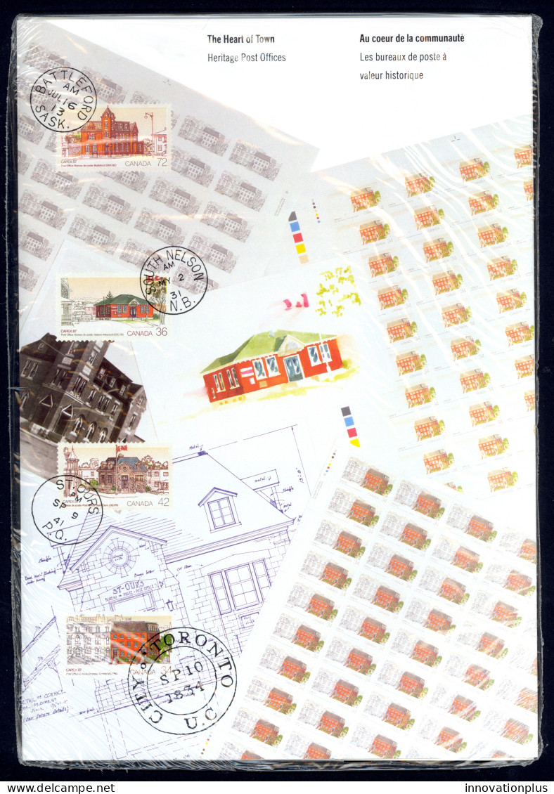 Canada Post Thematic Sc# 36 Mint (SEALED) 1987 The Heart Of Town (CAPEX 87) - Canadese Postmerchandise