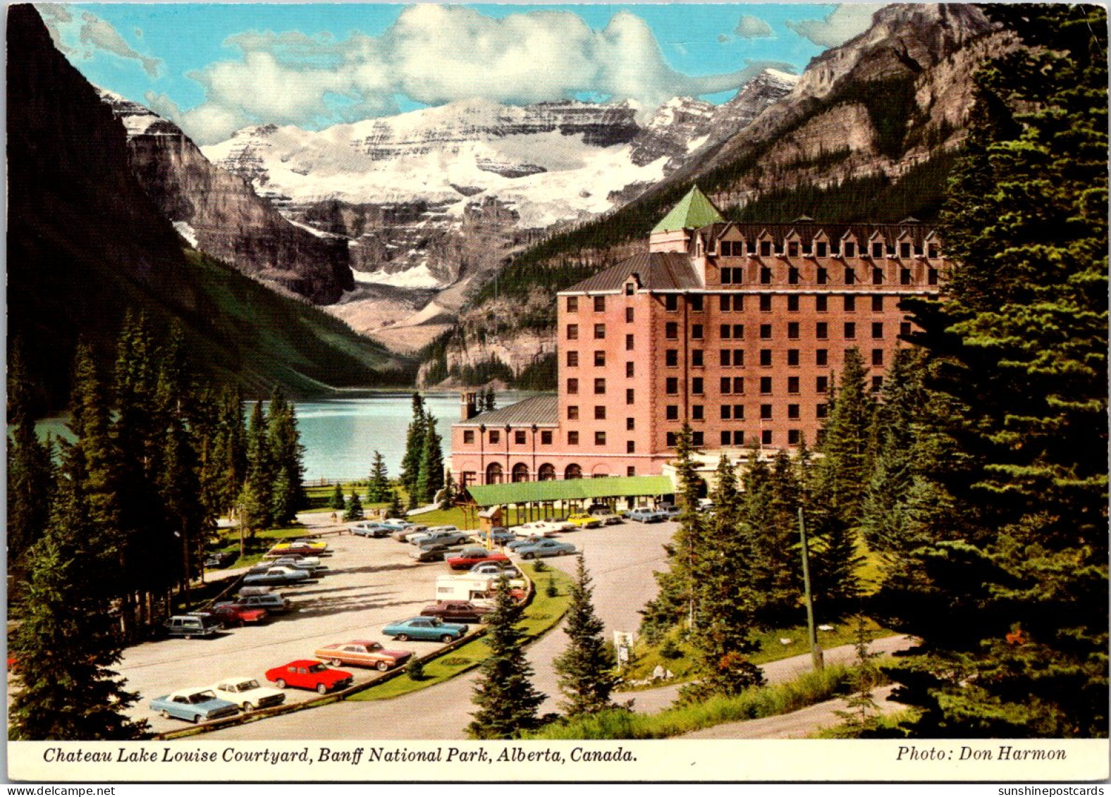 Canada Banff National Park Chateau Lake Louise Courtyard - Banff