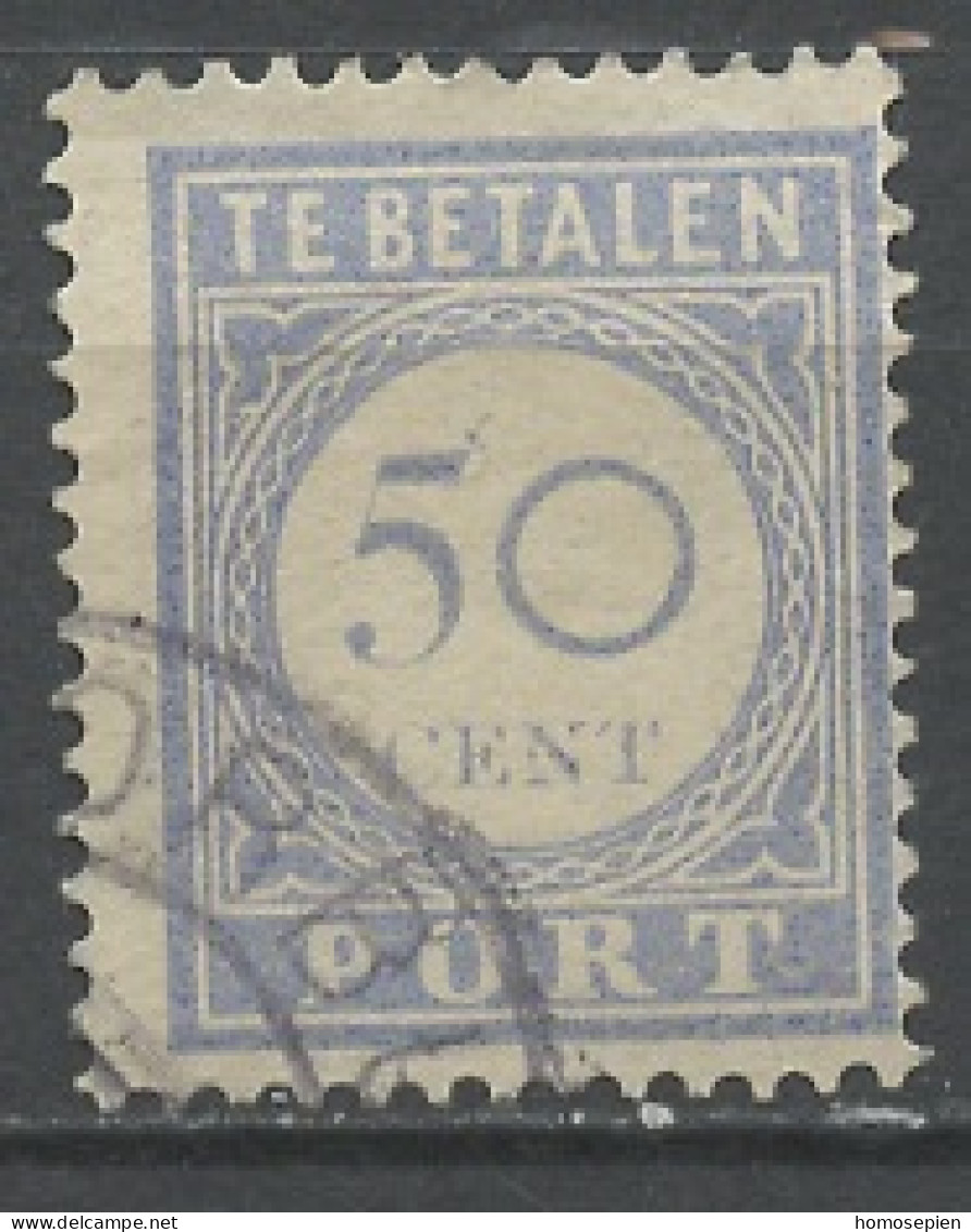 Pays Bas - Netherlands - Niederlande Taxe 1912-22 Y&T N°T60 - Michel N°P(?) (o) - 50c Chiffre - Postage Due