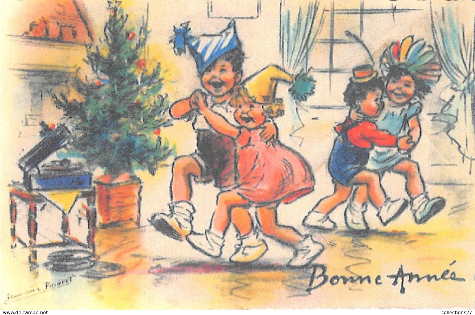 GERMAINE-BOURET- BONNE ANNEE - Bouret, Germaine