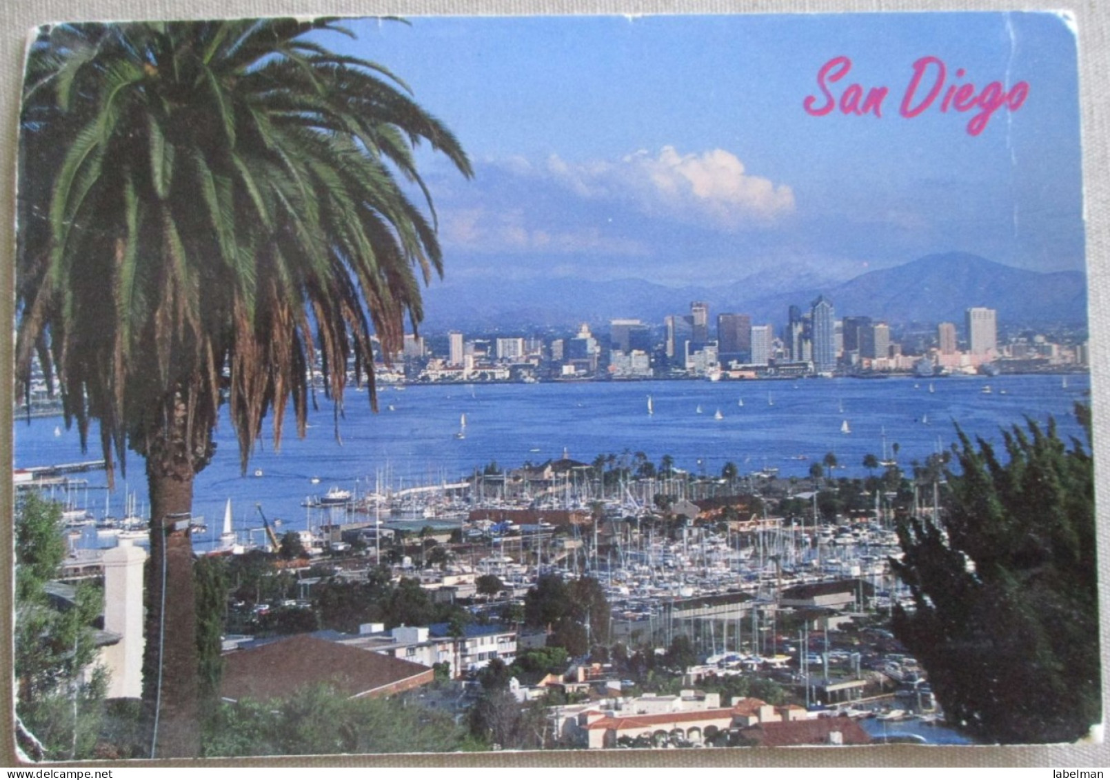 USA UNITED STATES SAN DIEGO CALIFORNIA BAY POINT LOMA NORTH ISLAND POSTCARD ANSICHTSKARTE PICTURE CARTOLINA CARD CP PC - San Diego