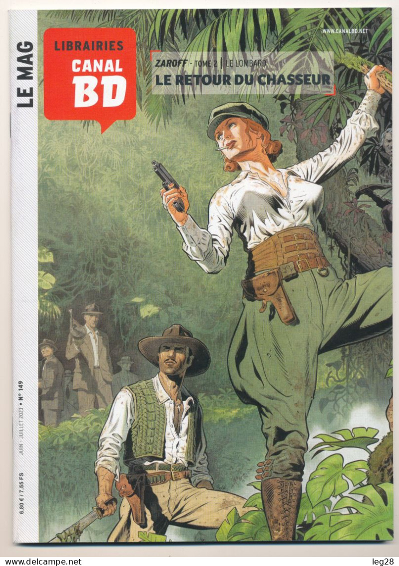 CANAL BD  N° 149 - CANAL BD Magazine