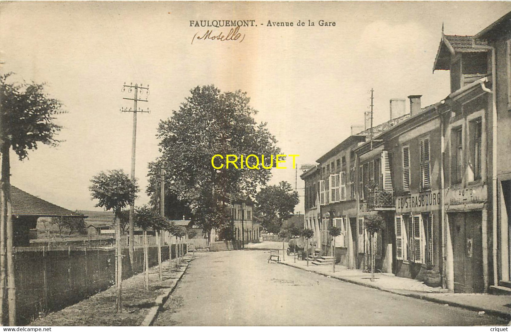 57 Faulquemont, Avenue De La Gare - Faulquemont