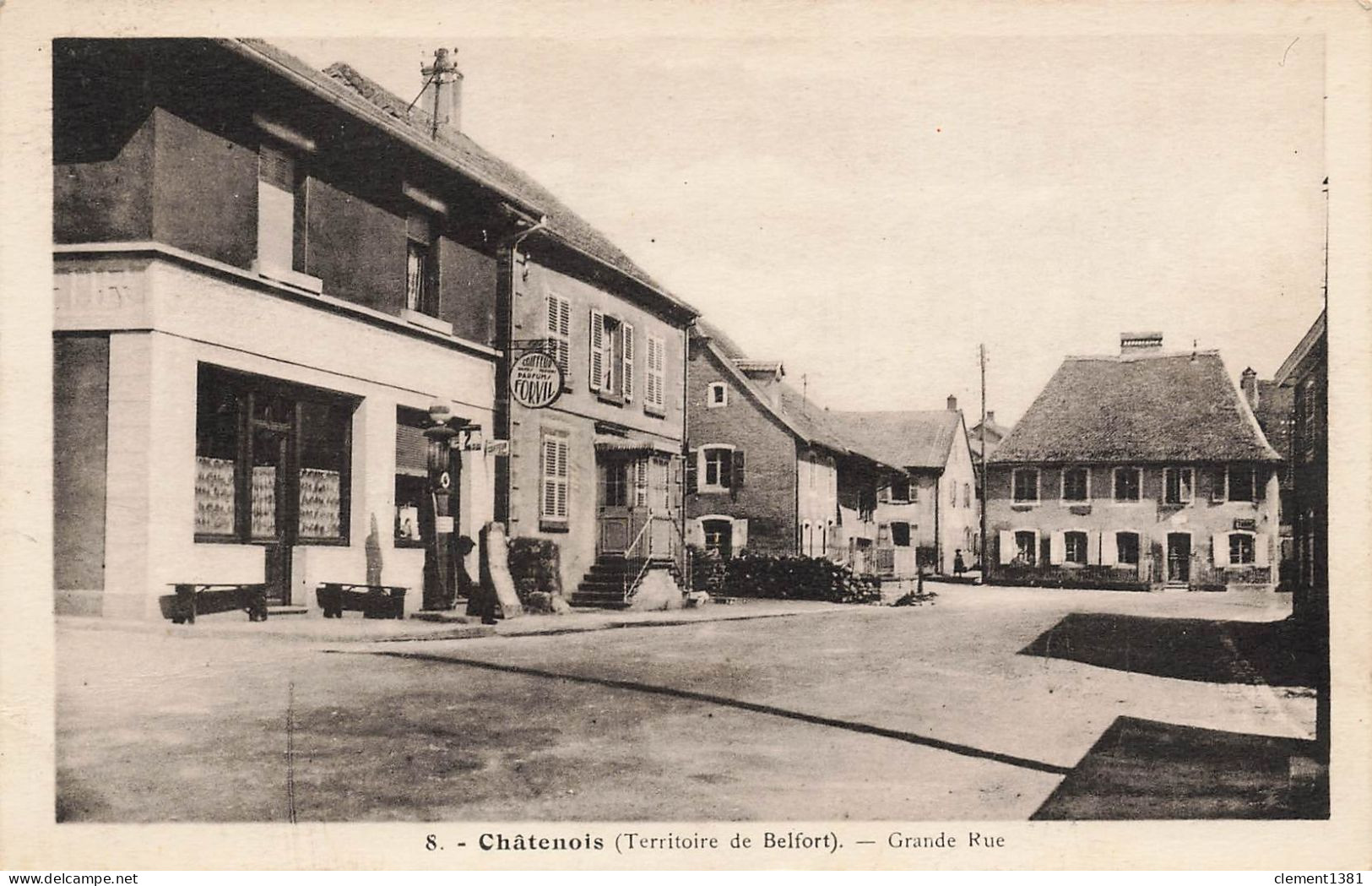 Chatenois Grande Rue - Châtenois-les-Forges