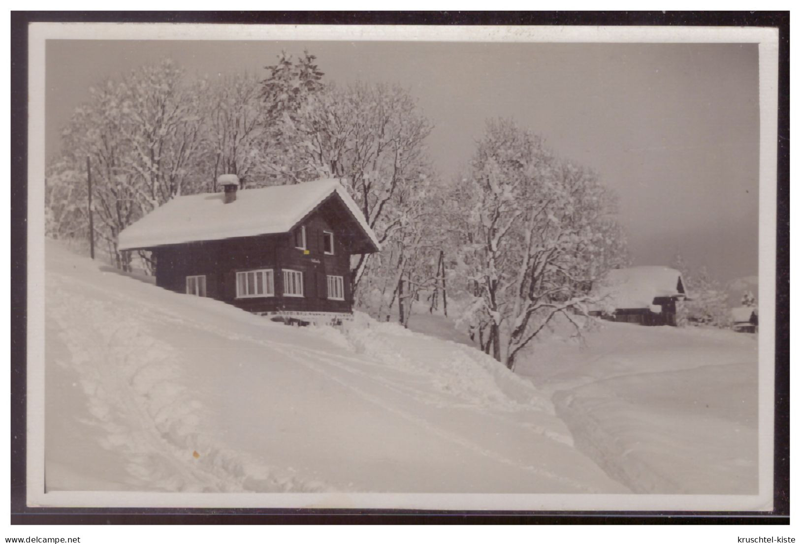 Schweiz (007993) AK Haus In Den Bergen, Braunwald, Gelaufen Am 1.3.1946 - Braunwald