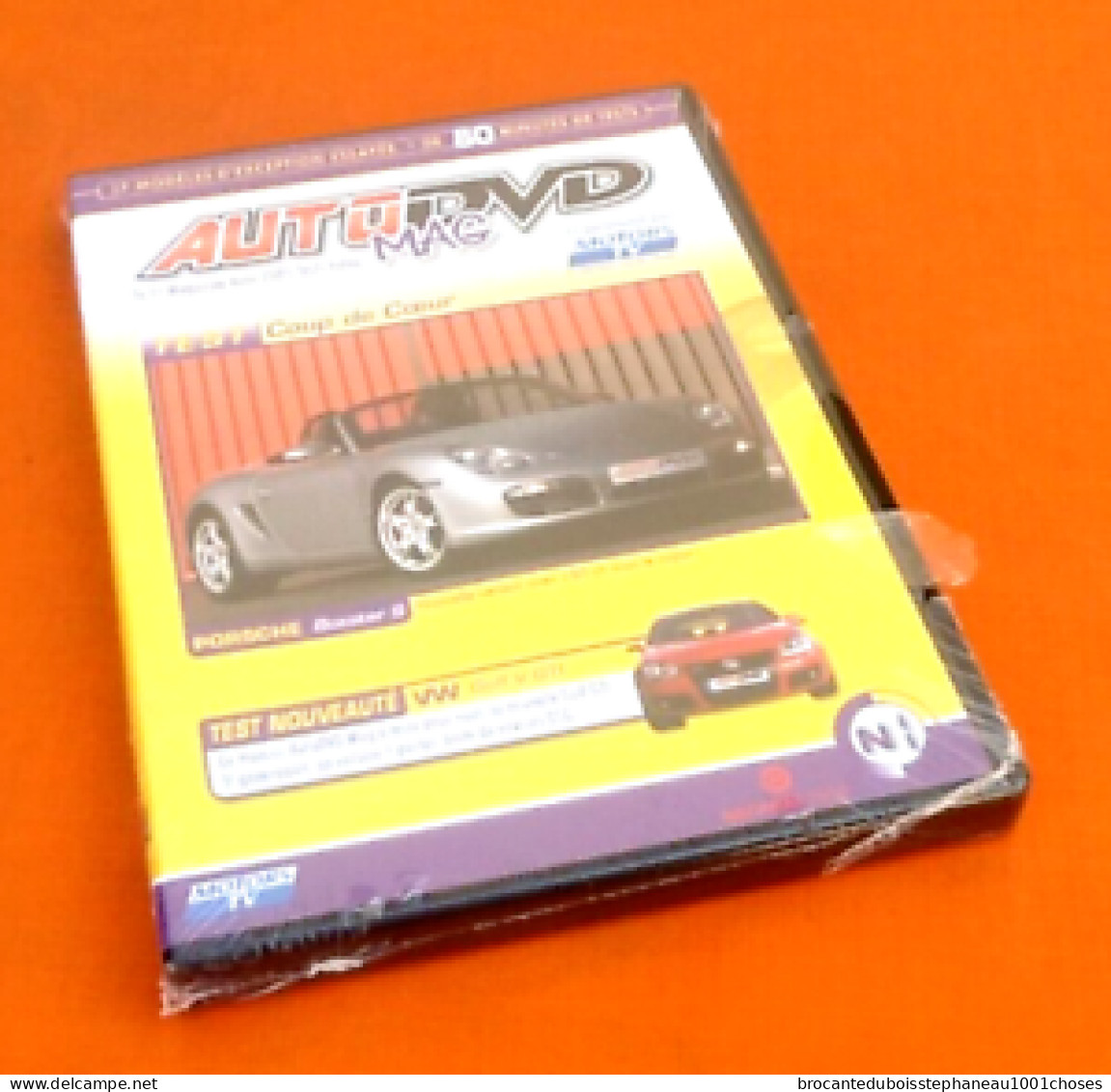 DVD  Auto Mag  Test Coup De Coeur  Porsche Booster S / VW Golf V GTI  80 Minutes De Tests - Documentaires