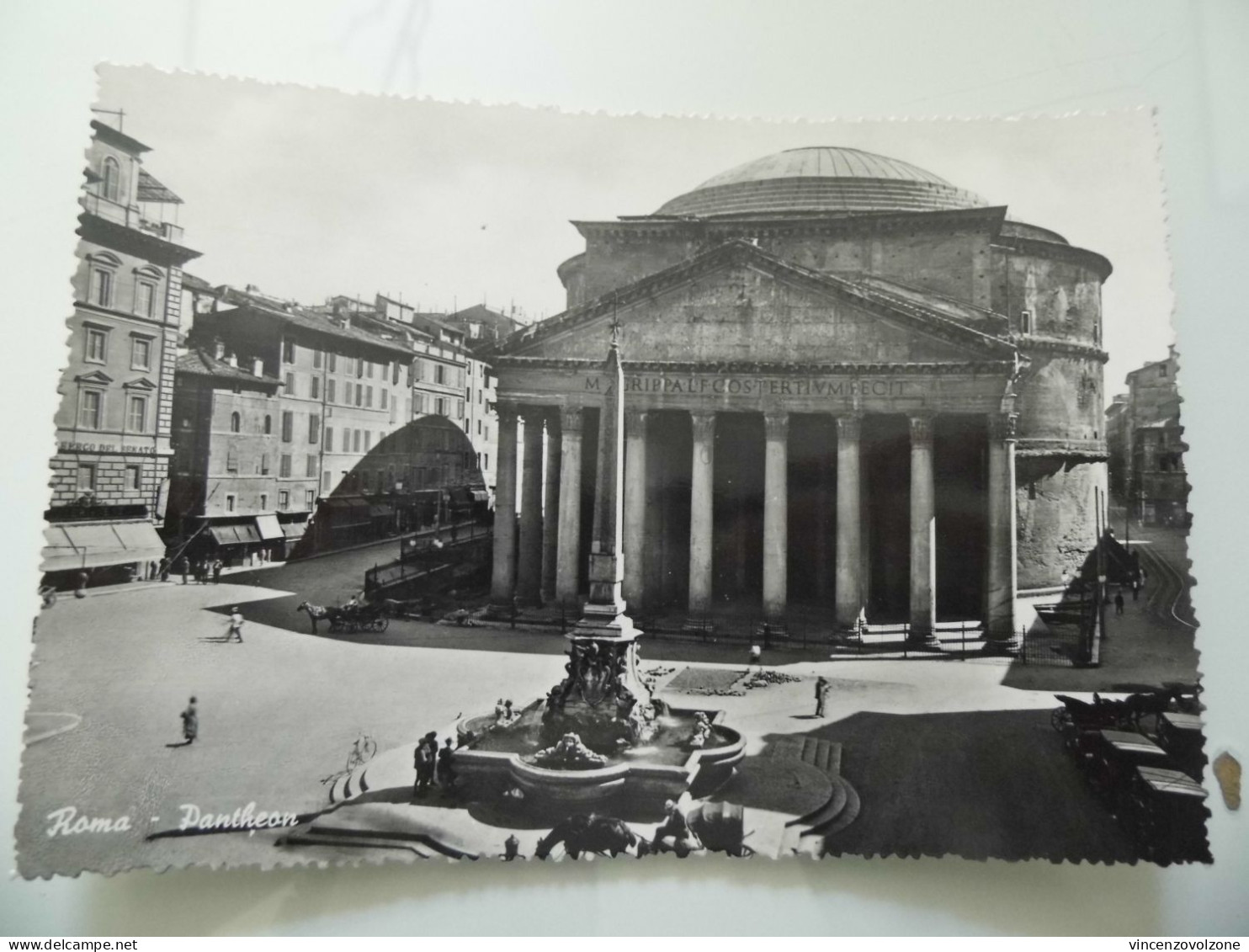Cartolina  "ROMA  Pantheon" - Panteón