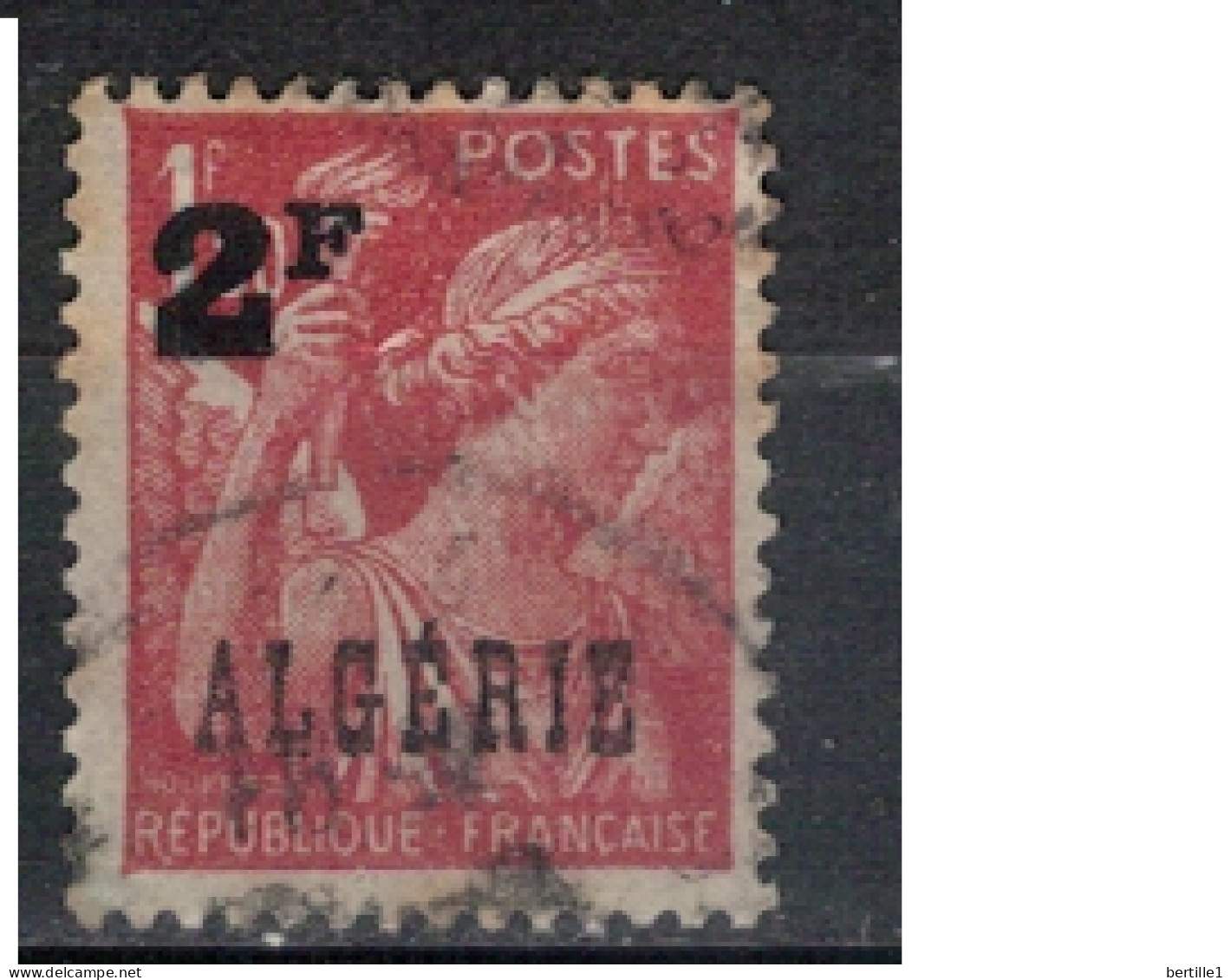 ALGERIE      N°  YVERT  233 ( 7 )   Oblitéré ( OB 11/44   ) - Used Stamps