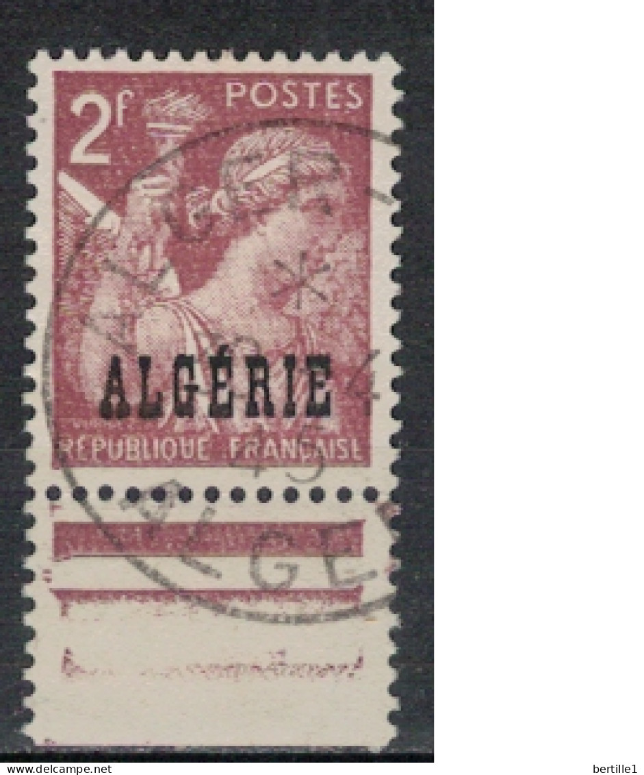 ALGERIE      N°  YVERT  234 Oblitéré ( OB 11/44   ) - Usados