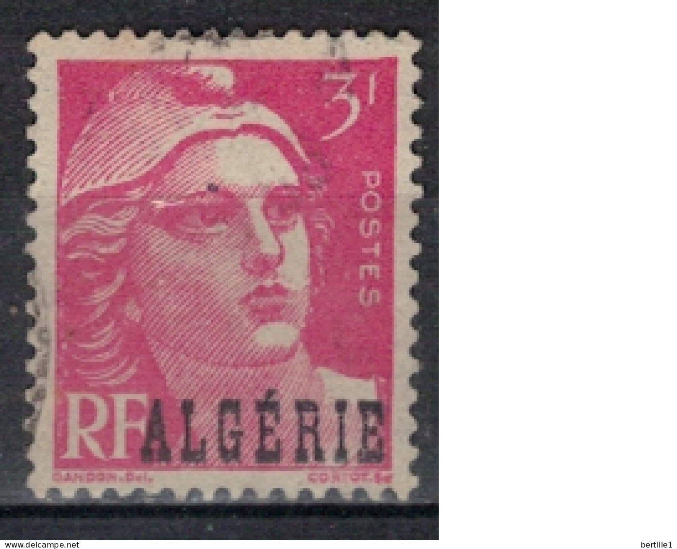 ALGERIE      N°  YVERT  238  ( 3 ) Oblitéré ( OB 11/44   ) - Used Stamps