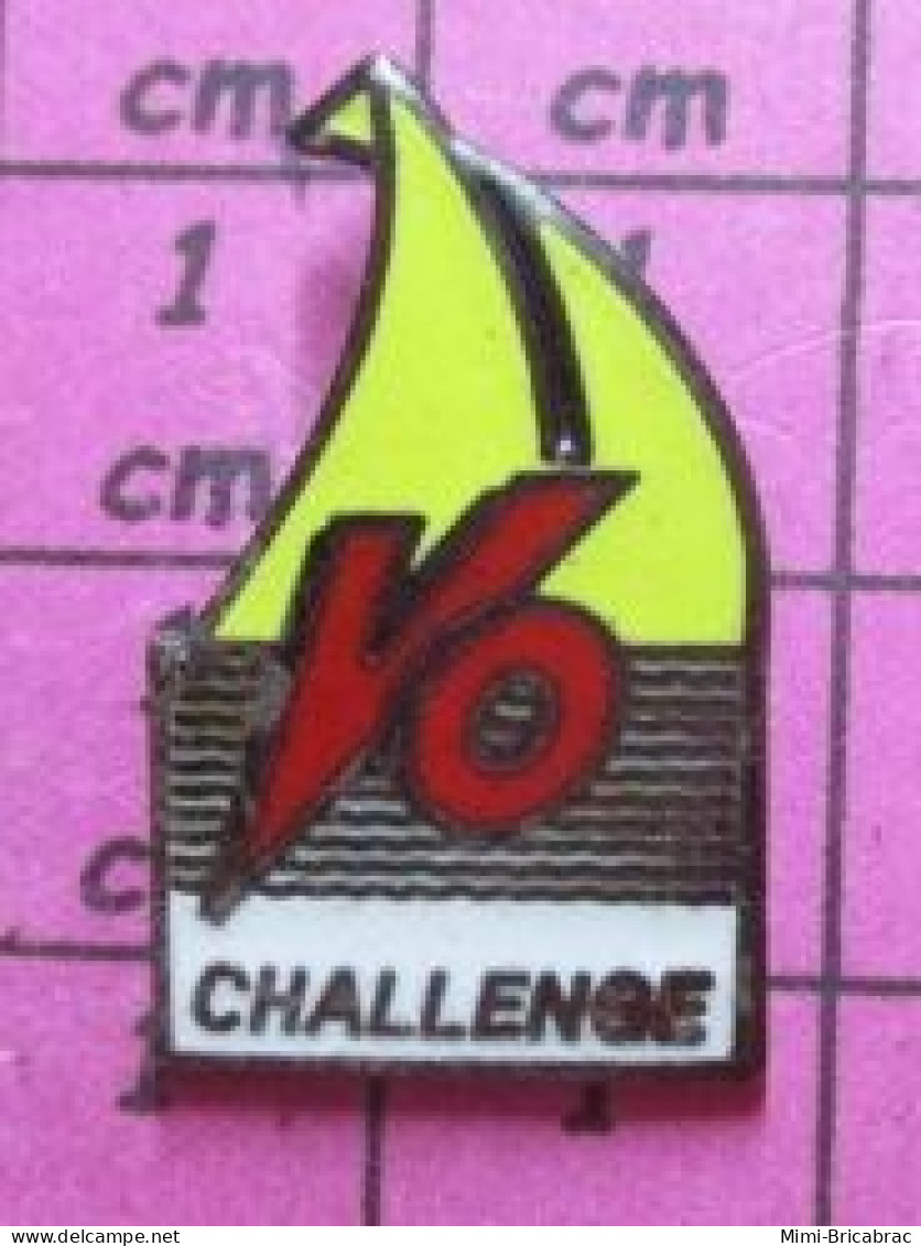 1115a Pin's Pins / Beau Et Rare / SPORTS / VOILE VOILIER COURSE REGATE VO VIE OUVRIERE CHALLENGE - Segeln