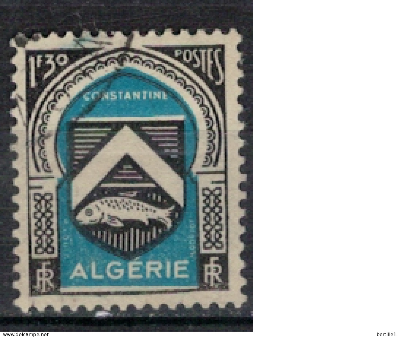 ALGERIE      N°  YVERT  257  Oblitéré ( OB 11/45   ) - Oblitérés
