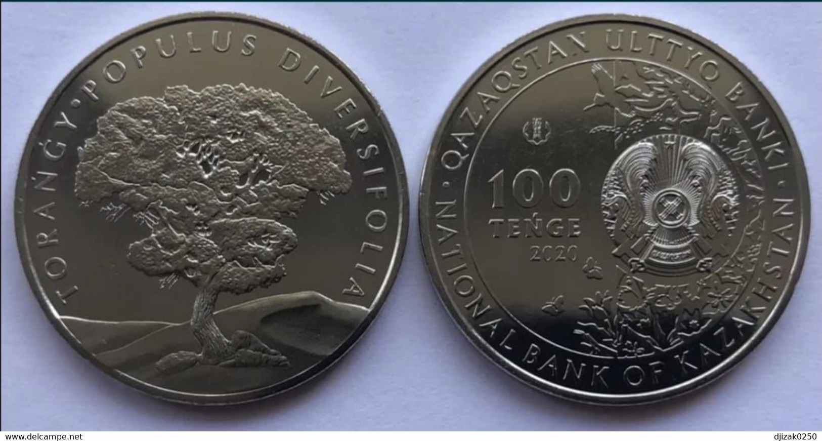Kazakhstan 2020.  Coin 100 Tenges From CuNi.Turanga.UNC.NEW!!! - Kazakhstan
