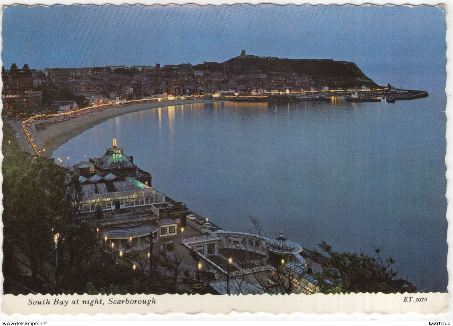 South Bay At Night, Scarborough - (England, U.K.) - 1966 - Scarborough