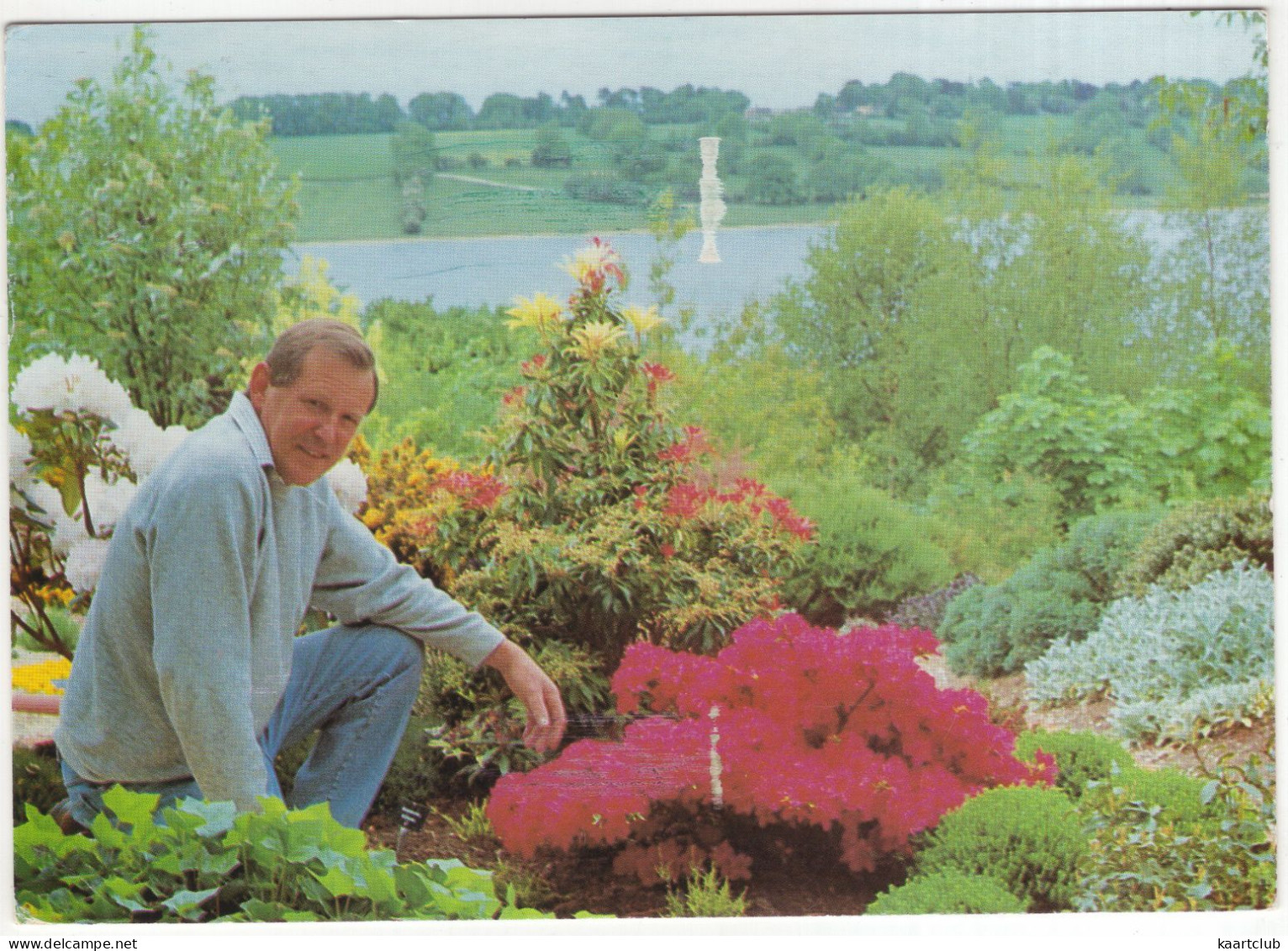 Geoff Hamilton At The Drought Garden On Barnsdale Car Park, Rutland Water - (England, U.K.) - Rutland