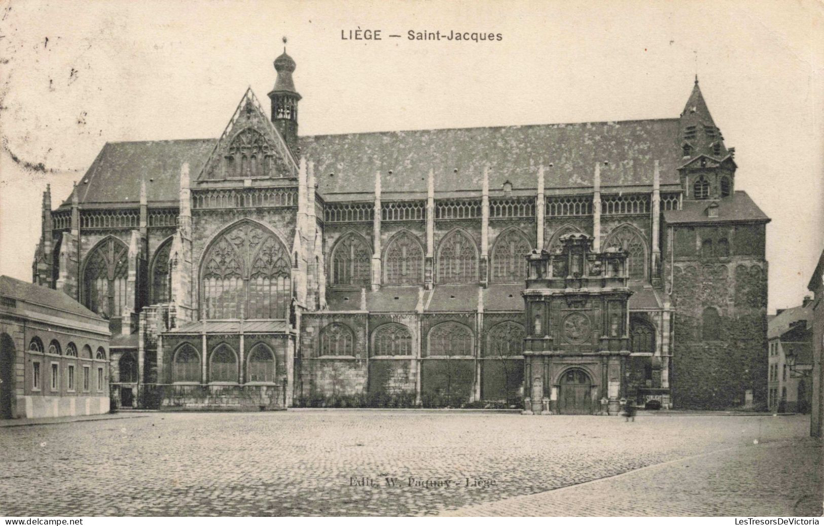 BELGIQUE - Liège - Saint Jacques - Carte Postale Ancienne - Liege